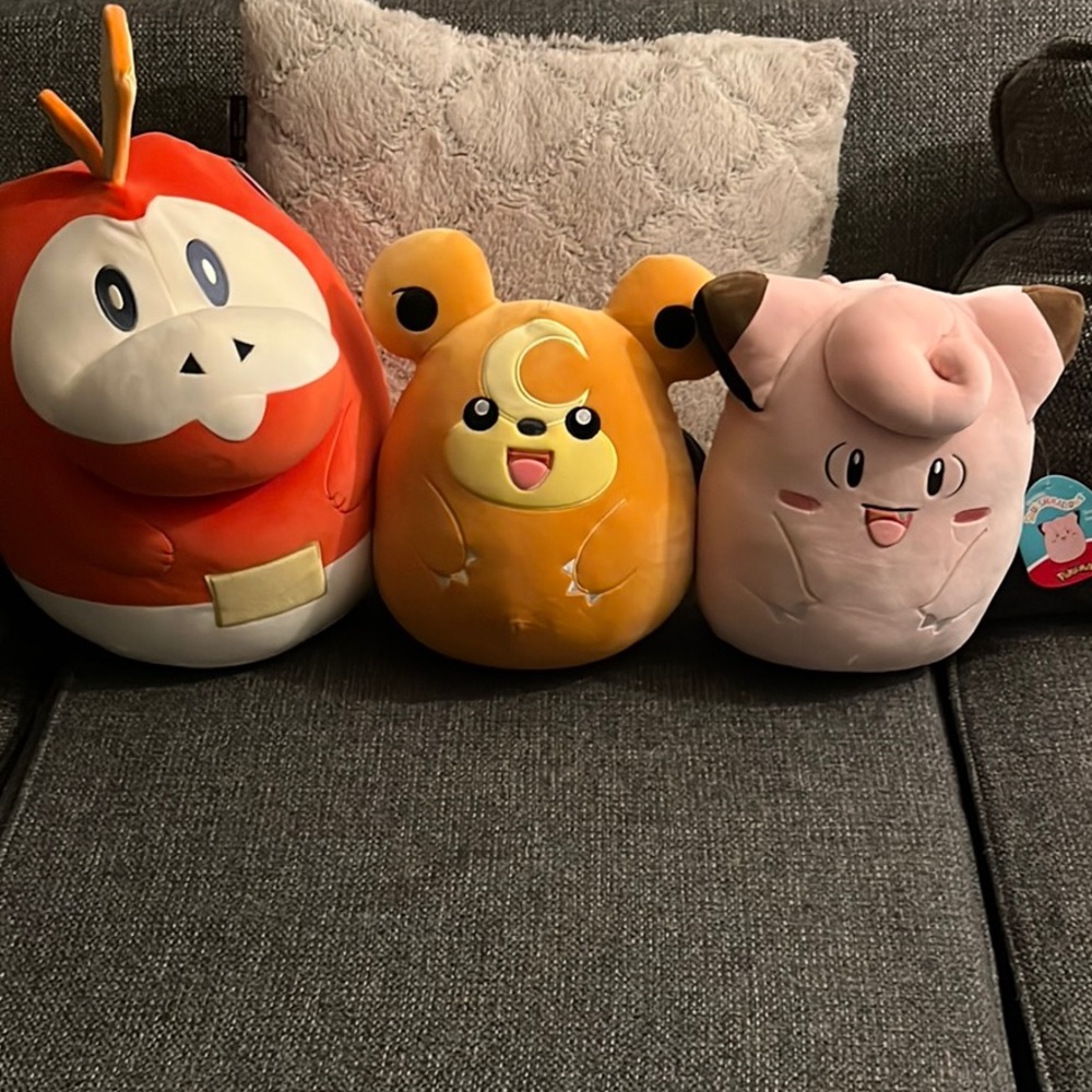 Squishmallows Poke’mon Plush Toys